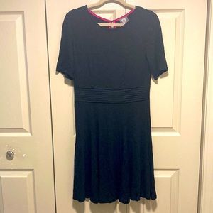 Vince Camuto 3/4 sleeve black dress